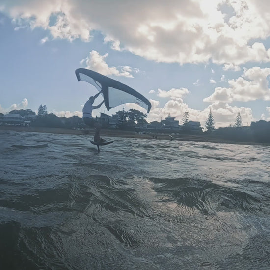 wingfoiling, freestyle wingfoiling, custom wingfoil board, custom foil board, foil board, australian made foil board, ozone wing, ozone kites.